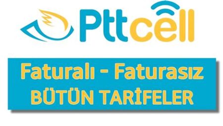 PTTcell Güncel Faturalı ve Faturasız Paketler